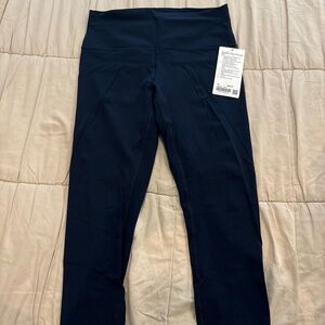 Lululemon Wunder Under HR Crop 23” Navy